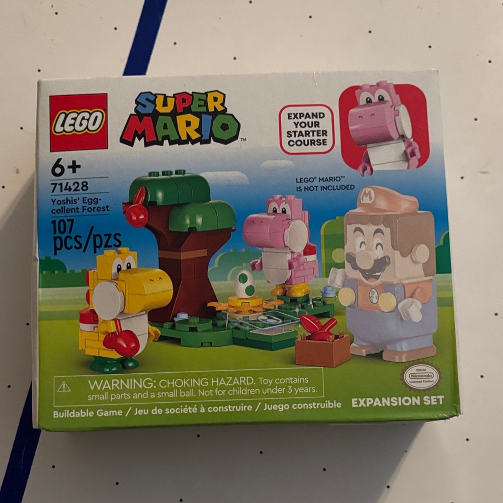 Lego Super Mario Yoshis' Egg-cellent forest. #71428 NIB Retired Set